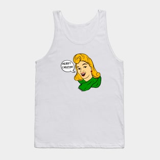 Merry Christmas from Golden Girl Tank Top